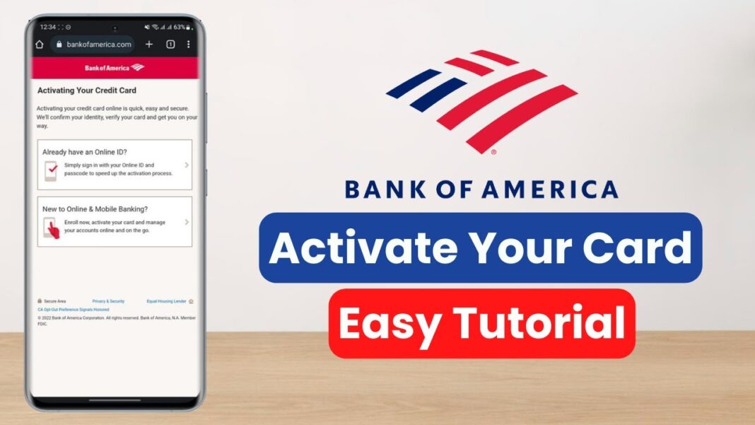Complete Guide to Bank of America Card Activation via bankofamerica com/activate